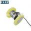 Double wheel type encoder 300ppr resolution 300mm perimeter wheel push pull output length measuring sensor