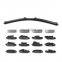 Flat Wiper Blade Multi Functional Car Natural Rubber Auto Part Windscreen Wiper Blades Rain Window Universal Wipers