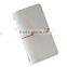 wholesale slim genuine plain leather passport holder organier bag ticket holder travel wallet