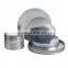 Factory price 410 grade forged stainless steel round circle plate