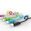 LED USB light 1w DC 3V Red bendable with USB-HUB easy carrying