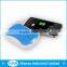 CE ROHS Approval 4400mah cute colorful li-polymer battery portable USB cable charger for smart phone