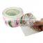 custom logo adhesive hologram foil seal packaging digital print plastic thankyou sticker label