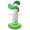 plastic mini electric hand fan