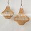 Collection Of Rattan Natural Drop Light Shade Rattan Lamp Shade wicker ceiling light decor manufacturer