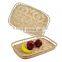 Healthy Product Woven Bamboo Serving Tray Plant Fiber Fruit tray Wholesale Vietnam Supplier