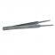 Textured Stainless steel tweezers ST series elbow bird nest hair picking electronic maintenance antimagnetic acid proof anti-static tweezers ST-13