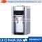 Portable mini desktop hot and cold water dispenser with refrigerator