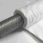 Fiberglass needled mat for industry filtration High temperature flue gas filtration