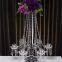 Wholesale 7 Weapons Wedding Crystal Dendritic Candlestick Chandelier Wedding Party Decoration Candelabra Candle Holder