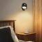 Neue USB-aufladbare 360-Grad-drehbare magnetische Wandlampe mit Touchsteuerung und LED-Beleuchtung für das Schlafzimmer