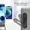 ABS magnetic laptop phone holder adjustable portable laptop side mount clip cellphone holder for laptop monitor