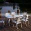 Fancy Outdoor Furniture rattan coffee table set wicker coffee table design