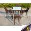 garden bar set with low price wicker bar table and chair use                        
                                                Quality Choice