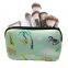 Custom Printed Cosmetic Pouch Neoprene Toiletry Make up Pouch Cosmetic Bag