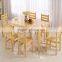 Customize 100% Solid Wood Restaurant Furniture, Pine Wood Table and Chair Wholesale                        
                                                Quality Choice