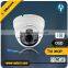 1.3MP TVI Color IR Dome CCTV Camera With Progressive Scan CMOS Sensor, Easy Installation, HD Video and OSD Menu Control Over c