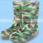 Flat heel children rain boots Transparent rubber boots
