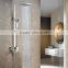 Square Shaped Solid Brass Rain Bathroom Shower