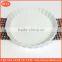 microwave baking pan ceramic stripe round shape fruit pie plate, porcelain cake baking plate,Cheese pan stripe round