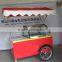 Ice cream food trolley freezer