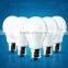 Plastic inset aluminum heat sink e27 led light bulb housing
