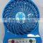 Free Sample Factory Wholesale USB MINI Fan Portable Power Bank Fan rechargeable fan
