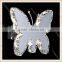 8W butterfly shape modern stainless steel crystal lamp wall mounted washroom/bedroom led wall mirror light                        
                                                Quality Choice