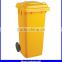 hot sale 240 liter garbage recycling waste bin with wheels