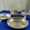 Polished Stainless Steel Triply Induction Cookware Set Dinner Set Cooking Pot and Pan