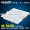 Aluminium Body Narrow Edage Super Slim LED Downlight COB Square Spot Lighting