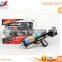 Fashion funny big gun power plastic flash gun electric jerky gun