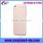 stylish crystal clear case For iPhone 6 6 plus with Dust plug