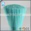 Hot sale! Colorfull poly-propylene pp plastic fiber in crimped shape for most cleaning brushes