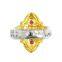 2015 The Popular Gold Gemstone Tourmalin Ring, 925 Sterling Silver Ring Jewelry New Design Ring silver Diamond Jewelry wholesale