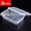 Disposable clear plastic 3 compartment microwave food container                        
                                                Quality Choice