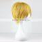 Free Shipping Kuroko no Basuke Kise Ryota 13 Inches Blonde Boy Synthetic Short Cosplay Wig