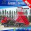 Made in China Shandong factory directly side rear 3 axles hydraulic tipper trailer for sale