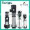 stainless steel vertical in-line multistage pump high pressure low volume