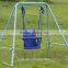 outdoor wholesale plastic playground height adjustable swing