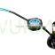 Motorcycle / car accessories 24W H4 H6 H7 universal 4 side motorcycle led headlight for fz16 bajaj 150cc pulsar motor M4-led