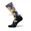 customized cool design dye sublimation basketball socks