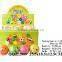 So beautiful hot sale 63mm watermelon design fluorescence rubber ball