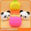 Cheap wholesale customized fruit shape cute silicone coin purse
