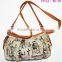 Customized design ladies jacquard canvas shoulder bags