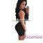 Cheap Wholesale Black Lace Mesh Applique Women Bodycon Mini Dresses