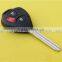 Replacement 3 button remote key blanks wholesale key shell fob case for Toyota