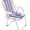 Colorful Spring Steel Folding Camping Chair with carry bag