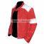 Mens 'FIGHT CLUB Red Motorcycle Leather Jacket