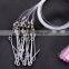 The NewJapan fishing hooks 25pcs/1 bag Longline Traces flasher hook 50cm fishhook lure hook for fishing